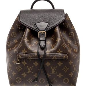 Louis Vuitton Montsouris NM Backpack Monogram Canvas / Noir